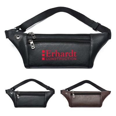 PU Leather Waist Bag